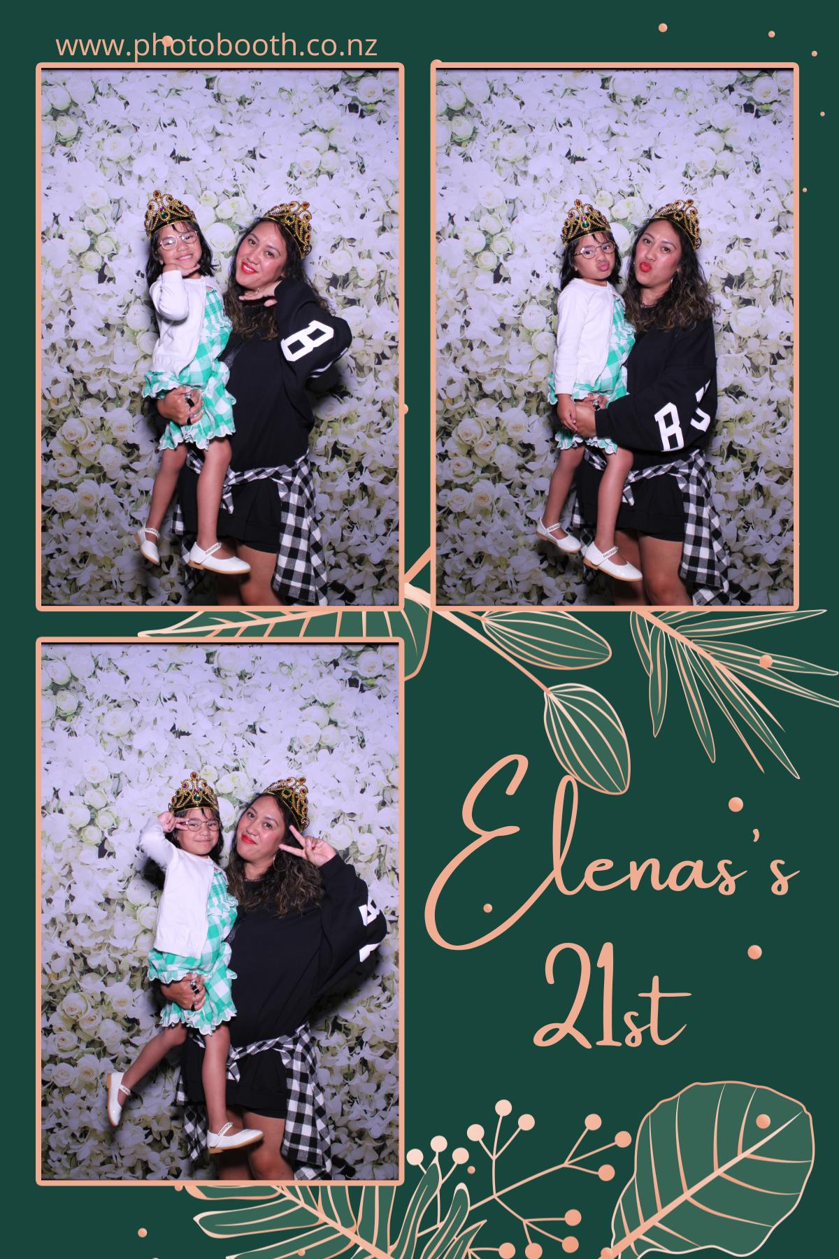 Elenas's 21st | View more photos from the event at gallery.photobooth.co.nz/u/SelfieCentral/Elenass-21st