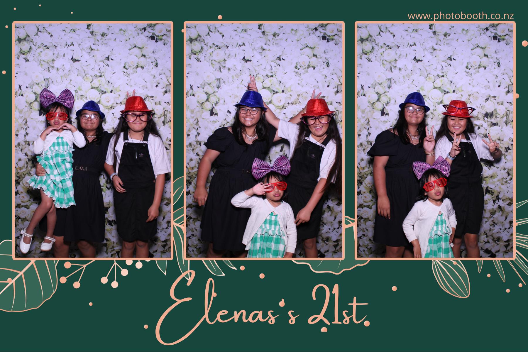 Elenas's 21st | View more photos from the event at gallery.photobooth.co.nz/u/SelfieCentral/Elenass-21st