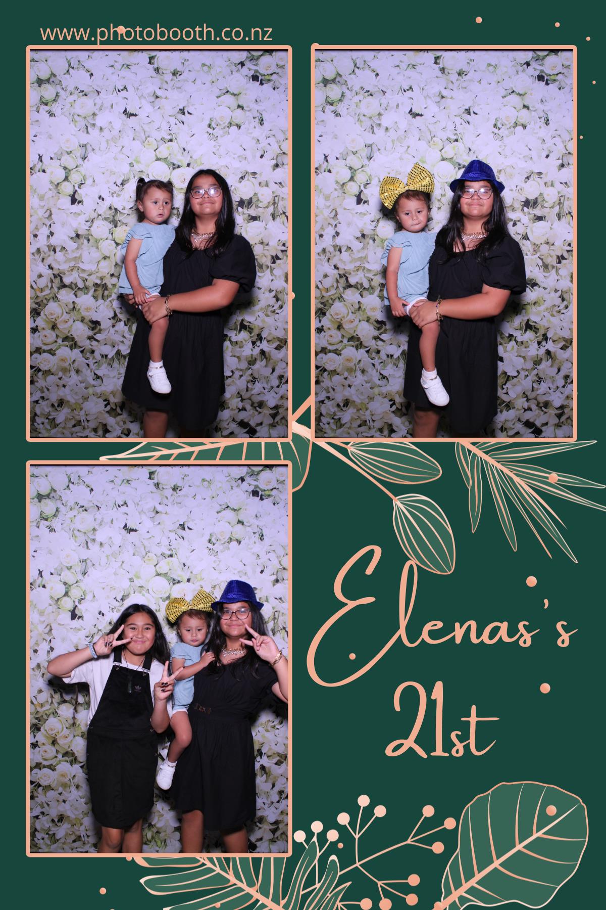 Elenas's 21st | View more photos from the event at gallery.photobooth.co.nz/u/SelfieCentral/Elenass-21st