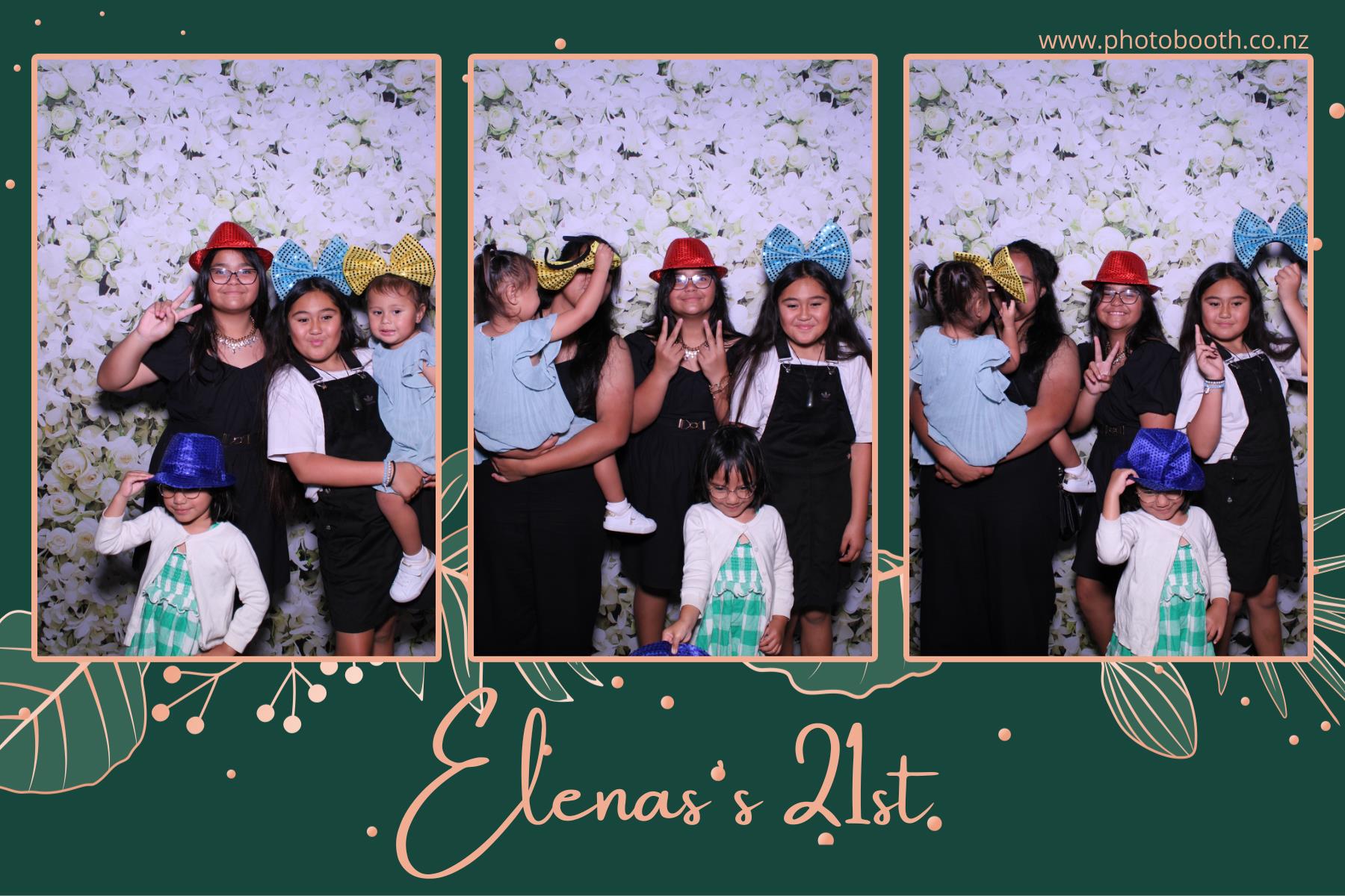 Elenas's 21st | View more photos from the event at gallery.photobooth.co.nz/u/SelfieCentral/Elenass-21st
