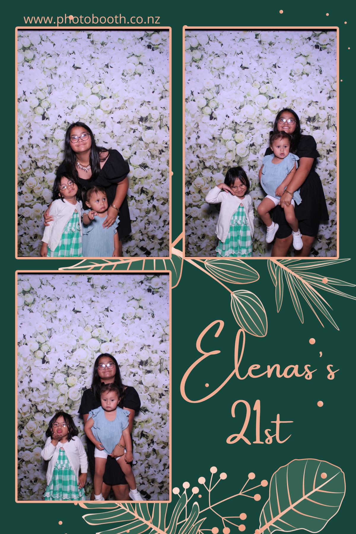 Elenas's 21st | View more photos from the event at gallery.photobooth.co.nz/u/SelfieCentral/Elenass-21st