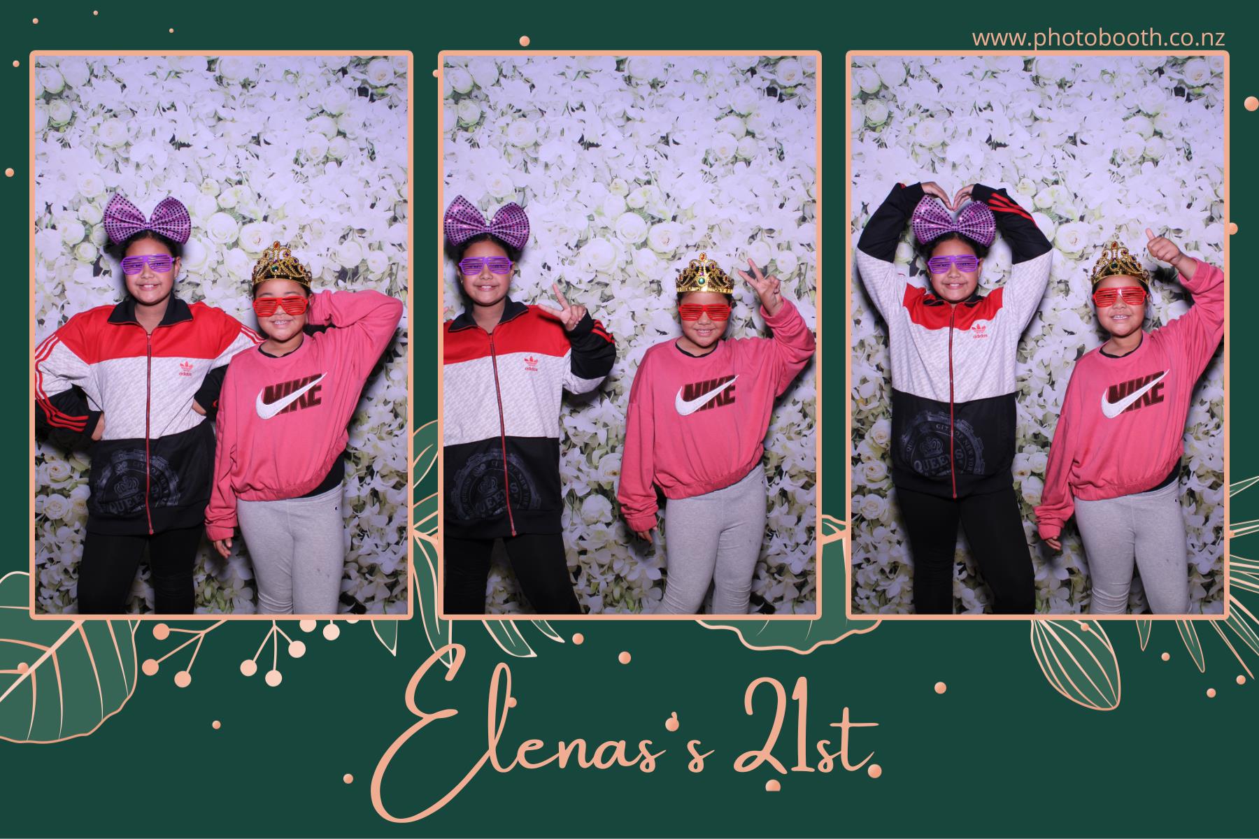 Elenas's 21st | View more photos from the event at gallery.photobooth.co.nz/u/SelfieCentral/Elenass-21st