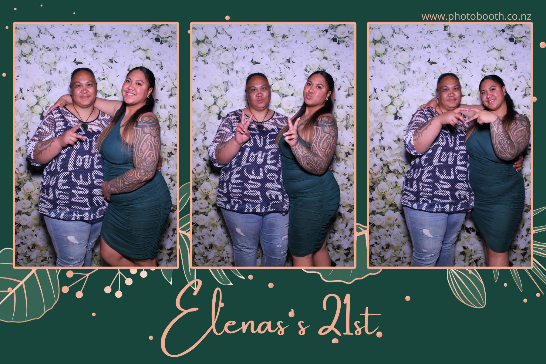 Elenas's 21st | View more photos from the event at gallery.photobooth.co.nz/u/SelfieCentral/Elenass-21st
