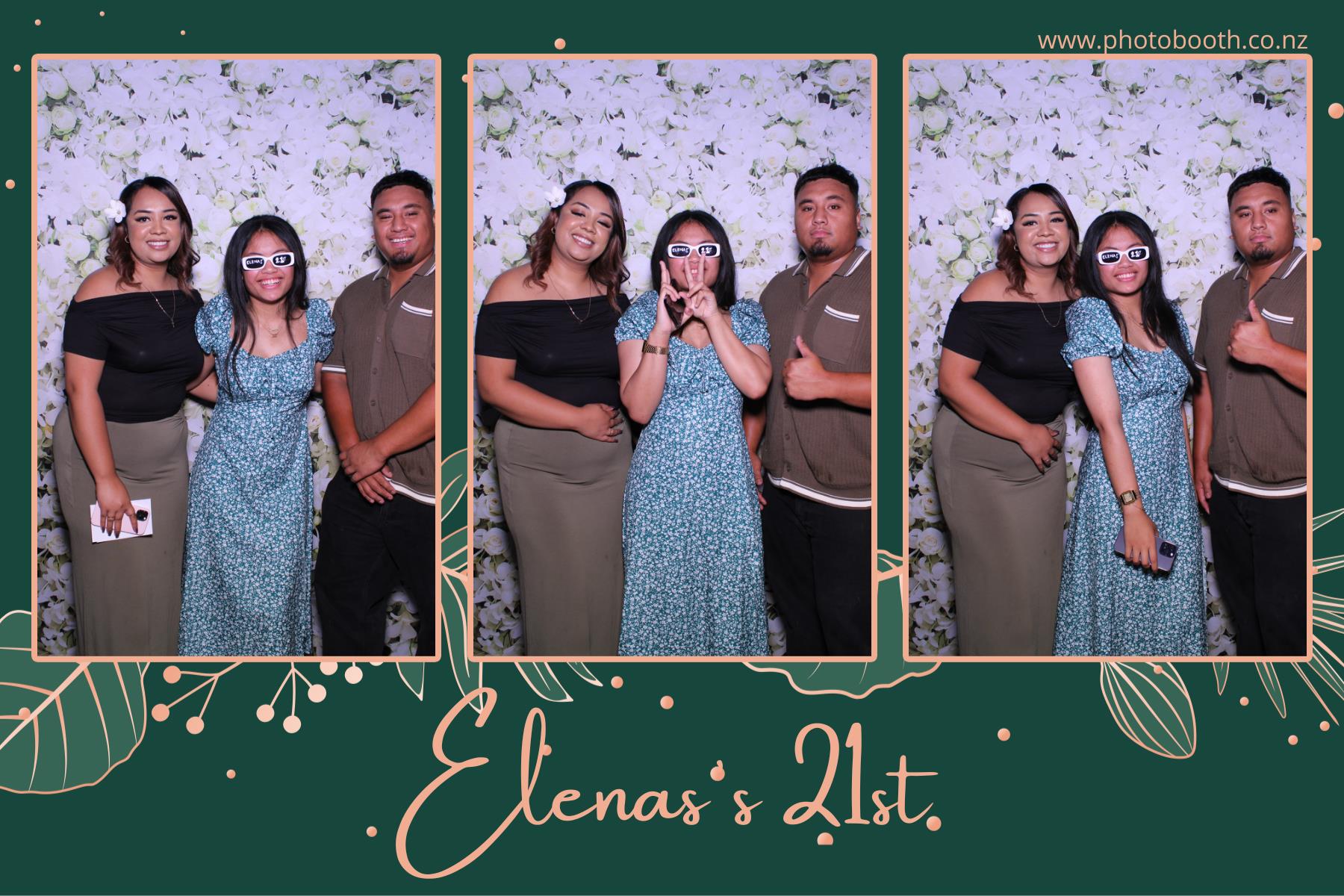 Elenas's 21st | View more photos from the event at gallery.photobooth.co.nz/u/SelfieCentral/Elenass-21st