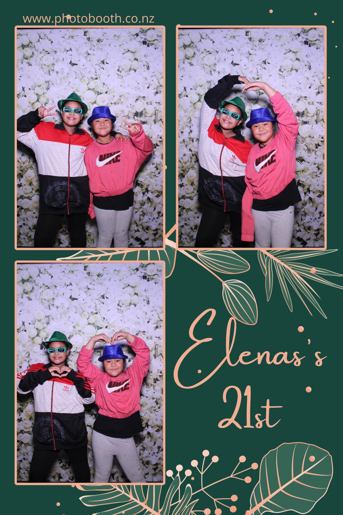 Elenas's 21st | View more photos from the event at gallery.photobooth.co.nz/u/SelfieCentral/Elenass-21st