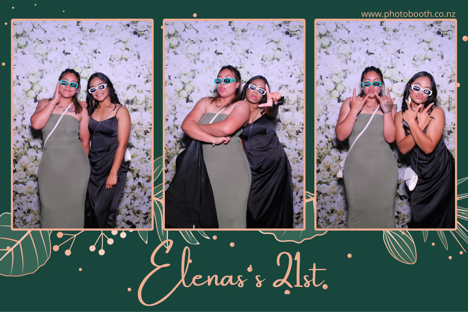 Elenas's 21st | View more photos from the event at gallery.photobooth.co.nz/u/SelfieCentral/Elenass-21st