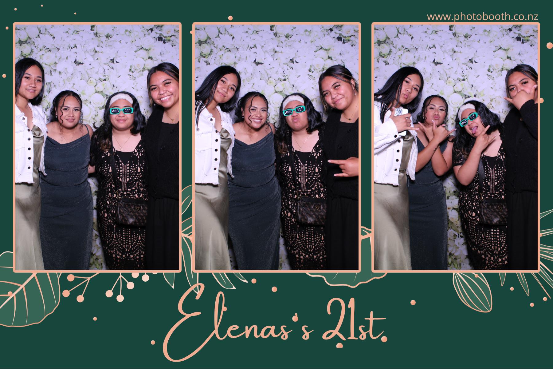 Elenas's 21st | View more photos from the event at gallery.photobooth.co.nz/u/SelfieCentral/Elenass-21st