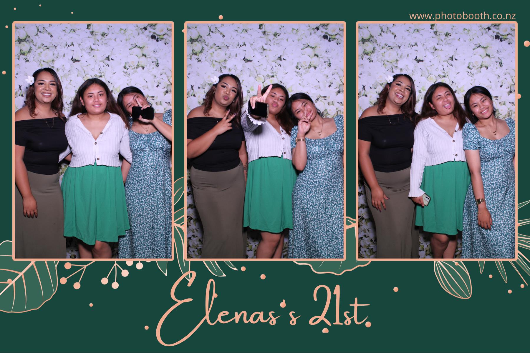 Elenas's 21st | View more photos from the event at gallery.photobooth.co.nz/u/SelfieCentral/Elenass-21st