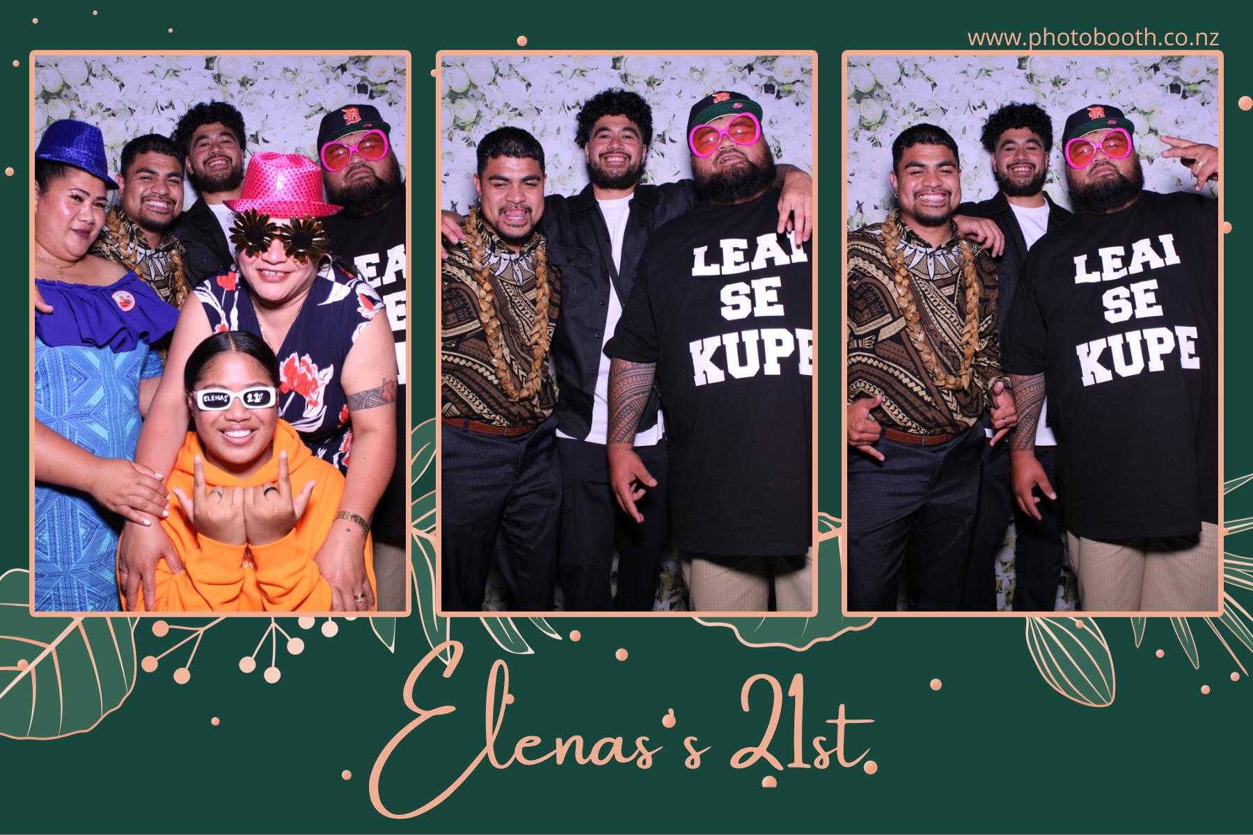 Elenas's 21st | View more photos from the event at gallery.photobooth.co.nz/u/SelfieCentral/Elenass-21st