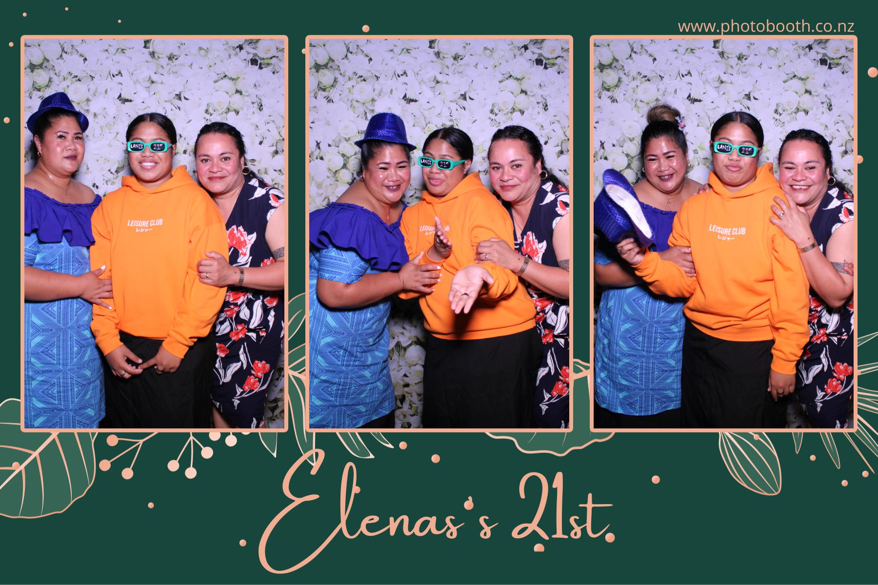 Elenas's 21st | View more photos from the event at gallery.photobooth.co.nz/u/SelfieCentral/Elenass-21st