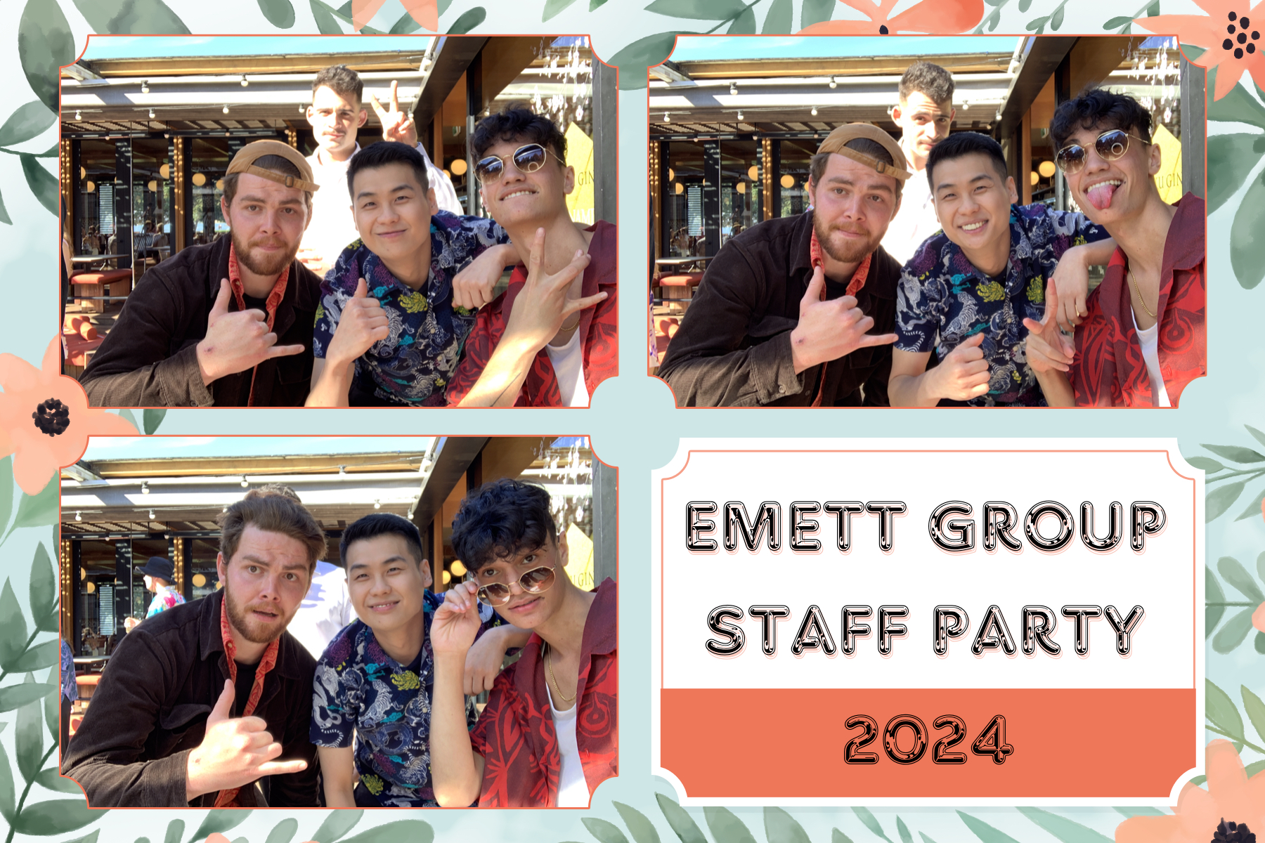Emett Group Staff Party | View more photos from the event at gallery.photobooth.co.nz/u/SelfieCentral/Emett-Group-Staff-Party
