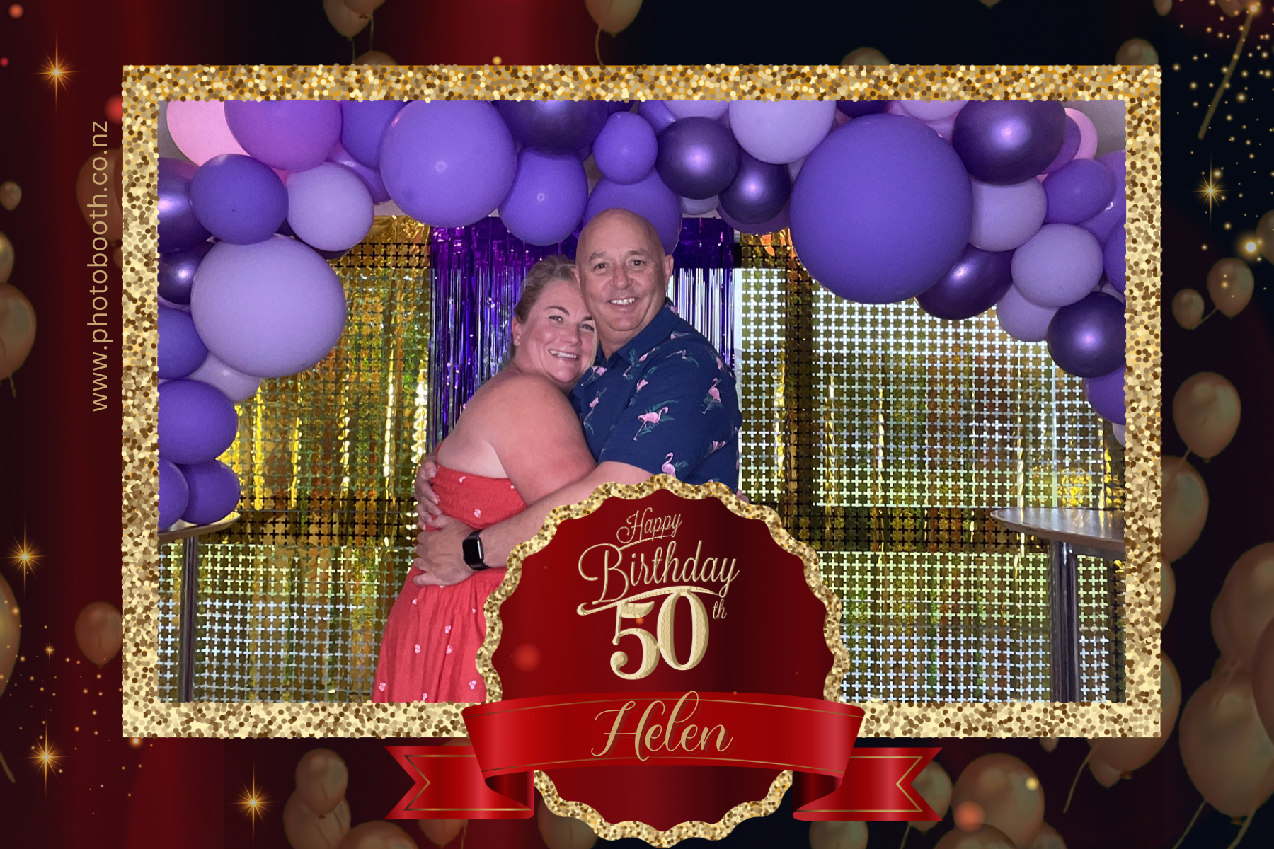 Helen's 50th | View more photos from the event at gallery.photobooth.co.nz/u/SelfieCentral/Helens-50th