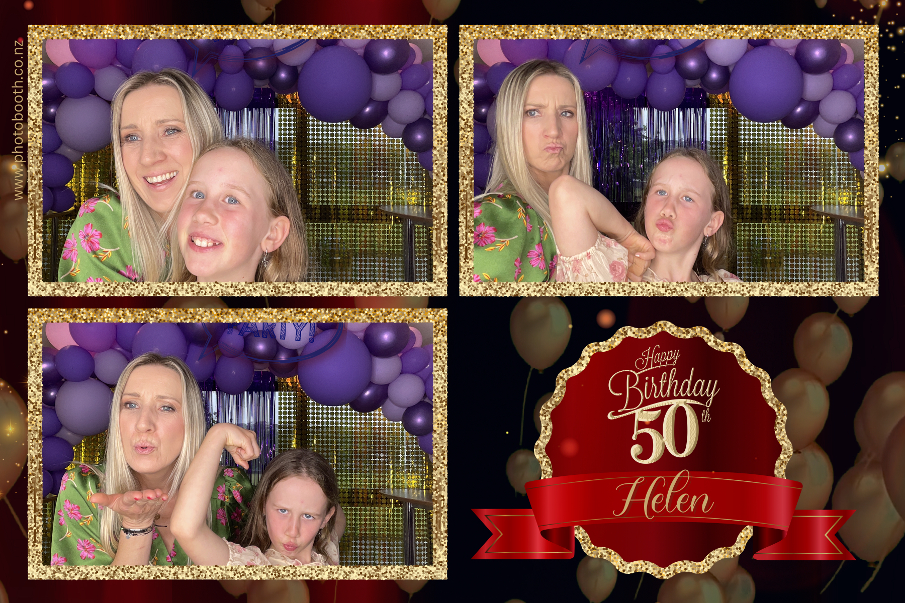 Helen's 50th | View more photos from the event at gallery.photobooth.co.nz/u/SelfieCentral/Helens-50th
