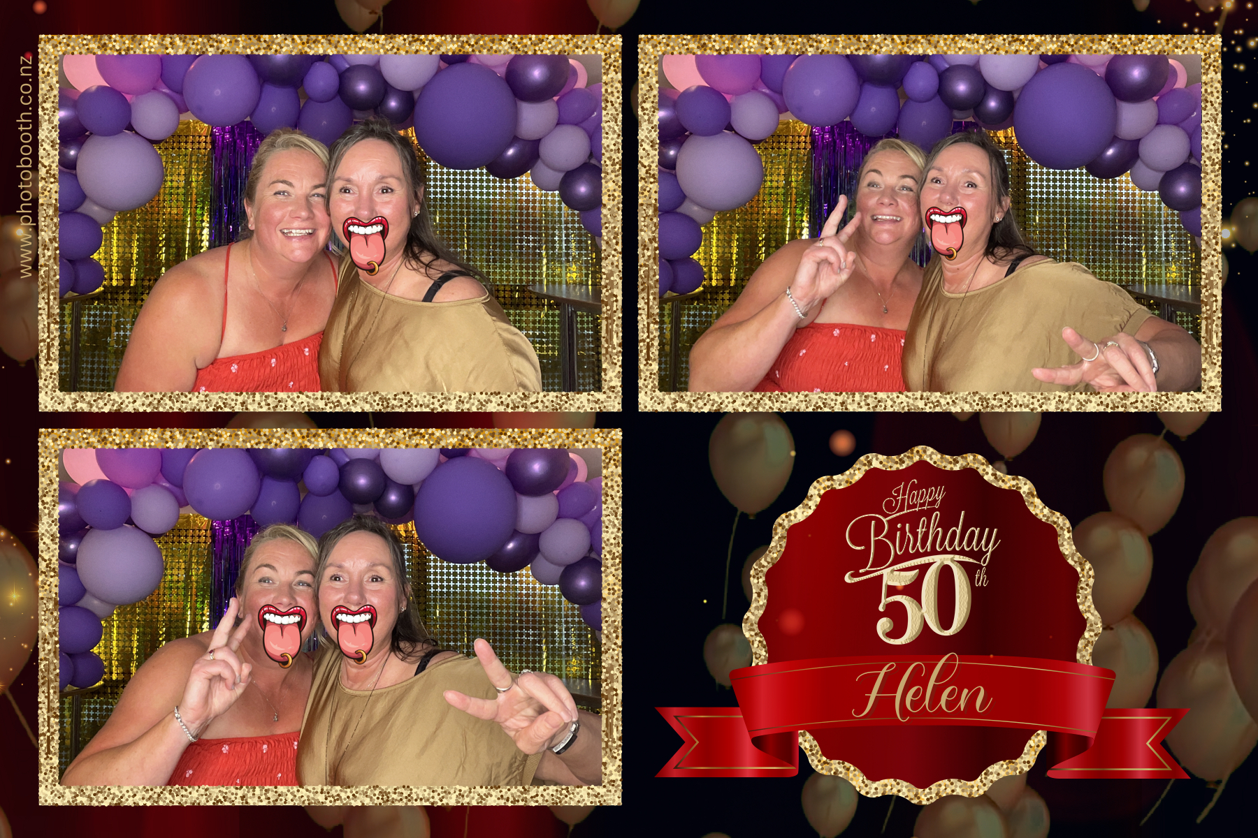 Helen's 50th | View more photos from the event at gallery.photobooth.co.nz/u/SelfieCentral/Helens-50th