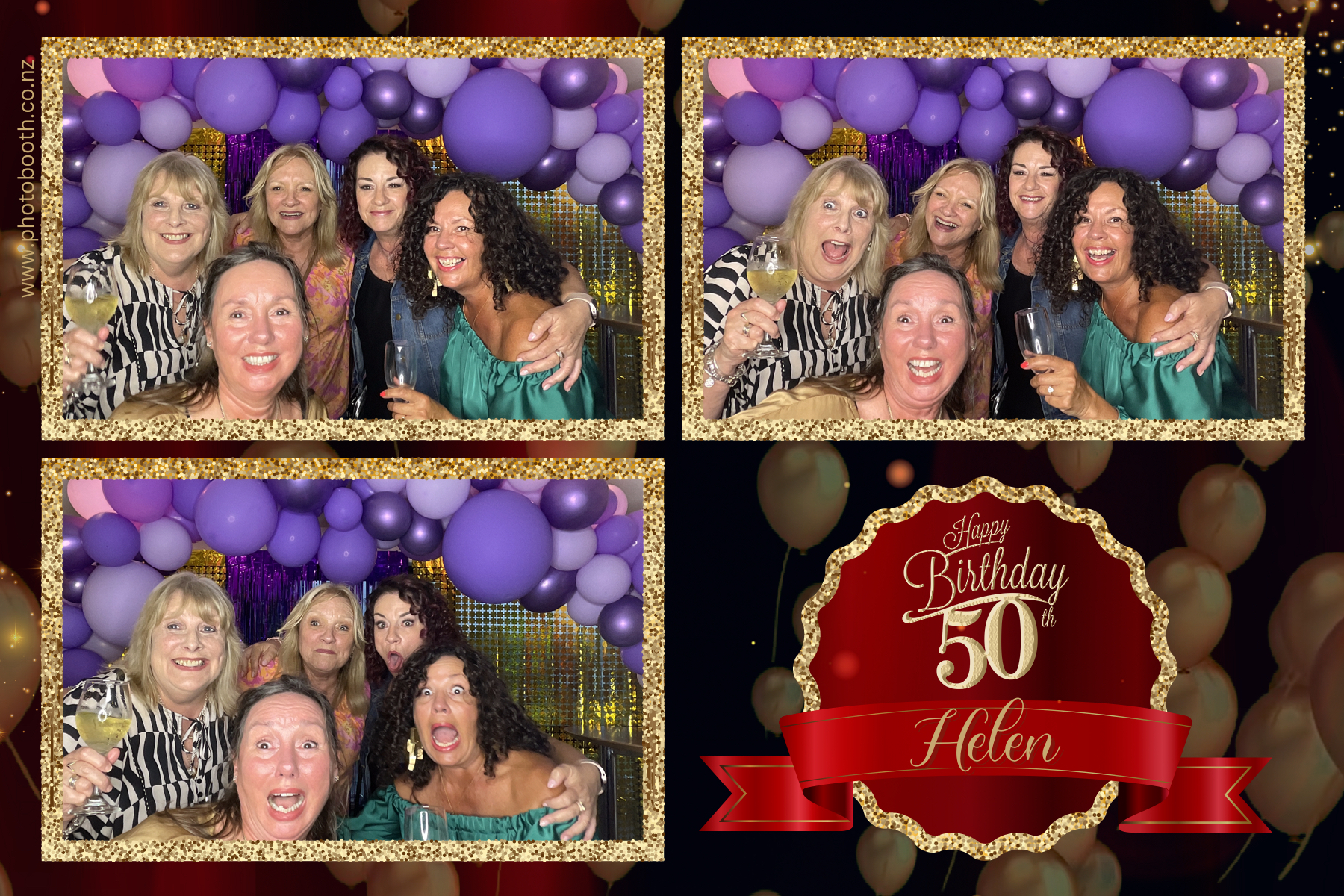 Helen's 50th | View more photos from the event at gallery.photobooth.co.nz/u/SelfieCentral/Helens-50th