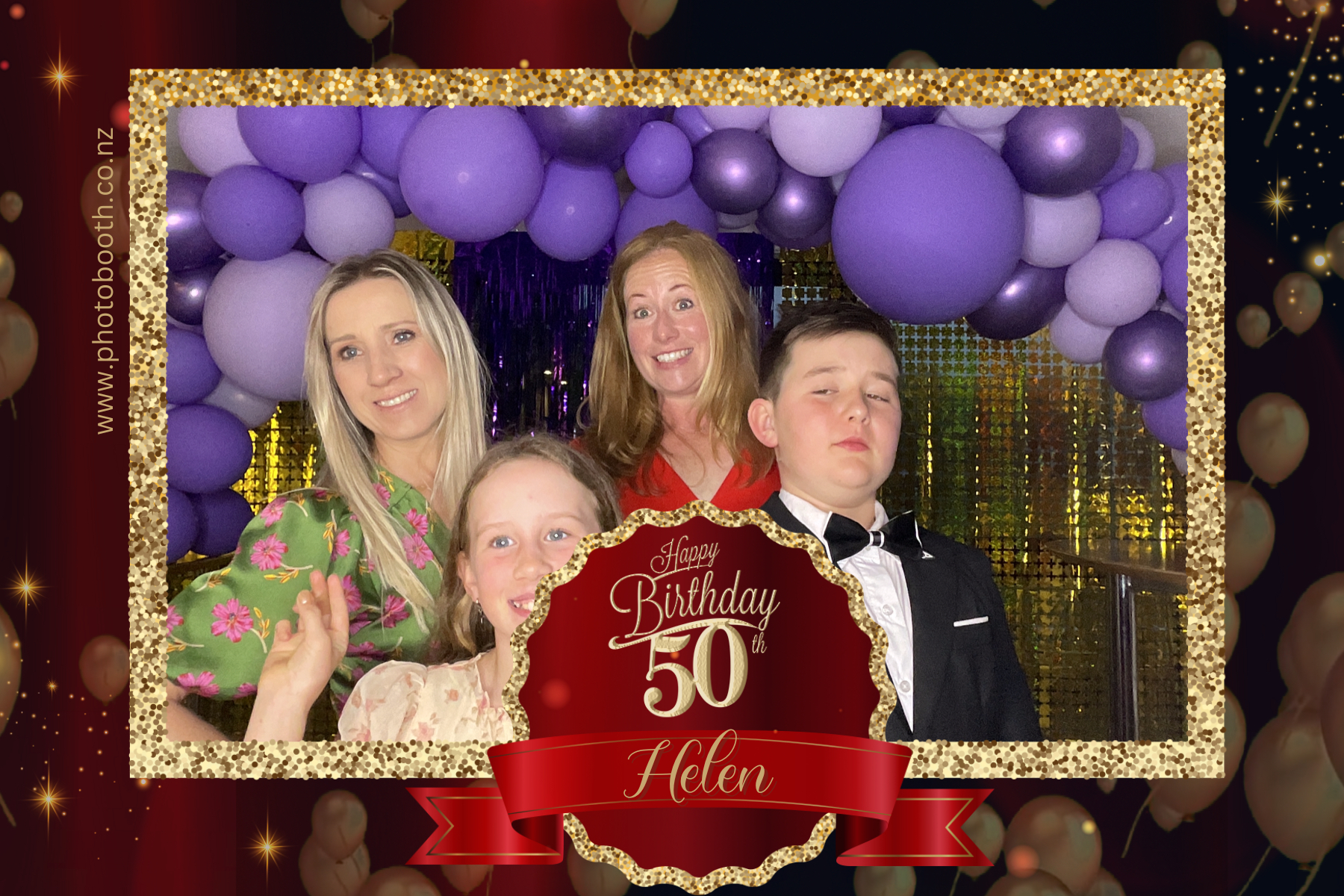 Helen's 50th | View more photos from the event at gallery.photobooth.co.nz/u/SelfieCentral/Helens-50th