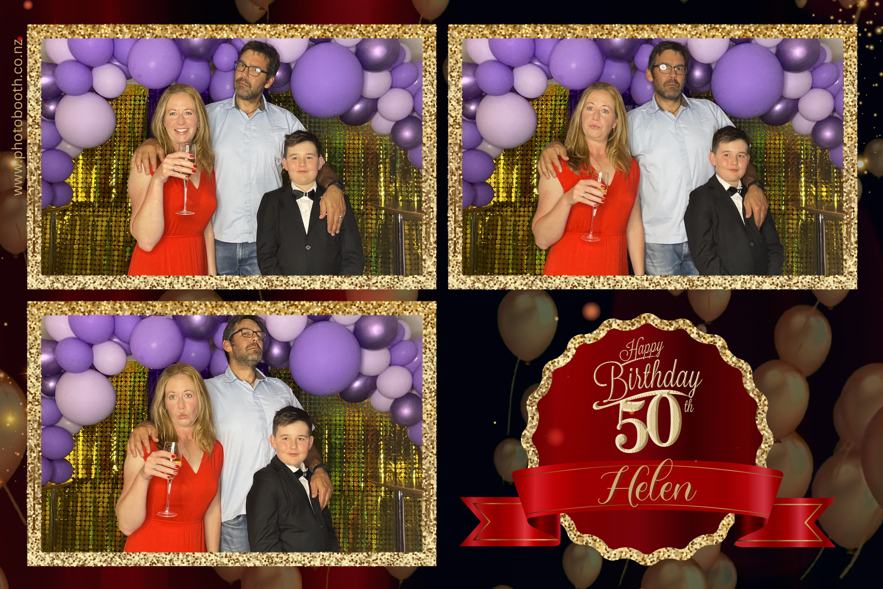 Helen's 50th | View more photos from the event at gallery.photobooth.co.nz/u/SelfieCentral/Helens-50th