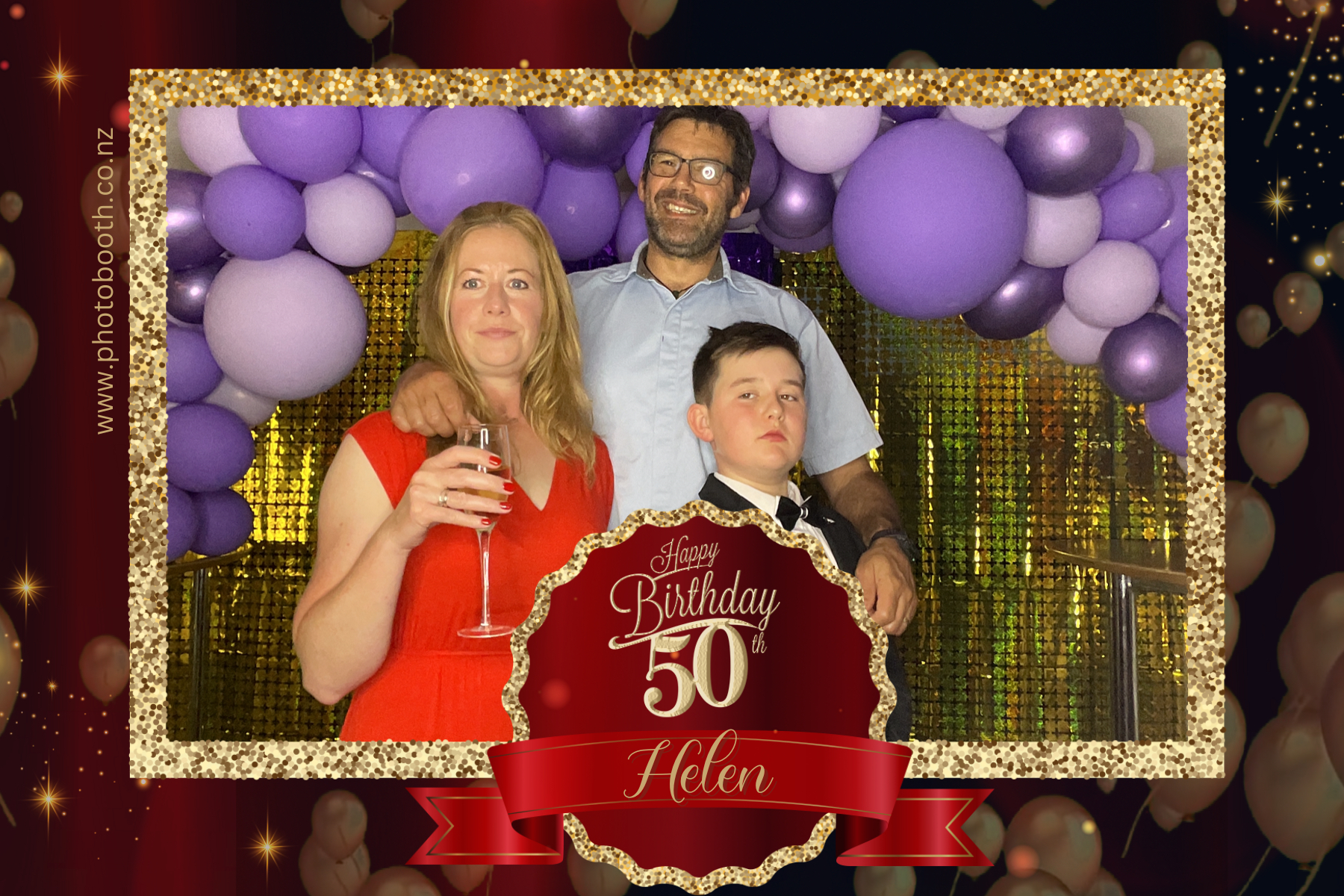 Helen's 50th | View more photos from the event at gallery.photobooth.co.nz/u/SelfieCentral/Helens-50th