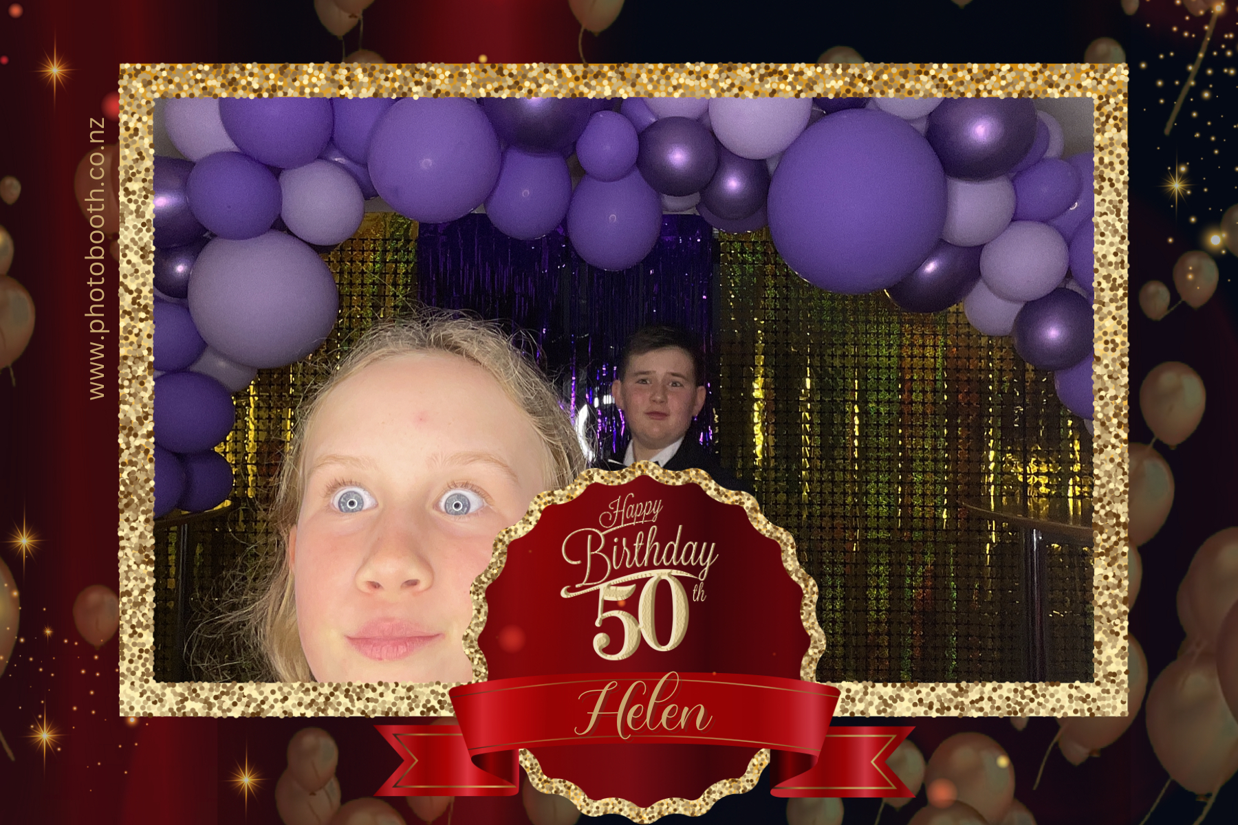 Helen's 50th | View more photos from the event at gallery.photobooth.co.nz/u/SelfieCentral/Helens-50th