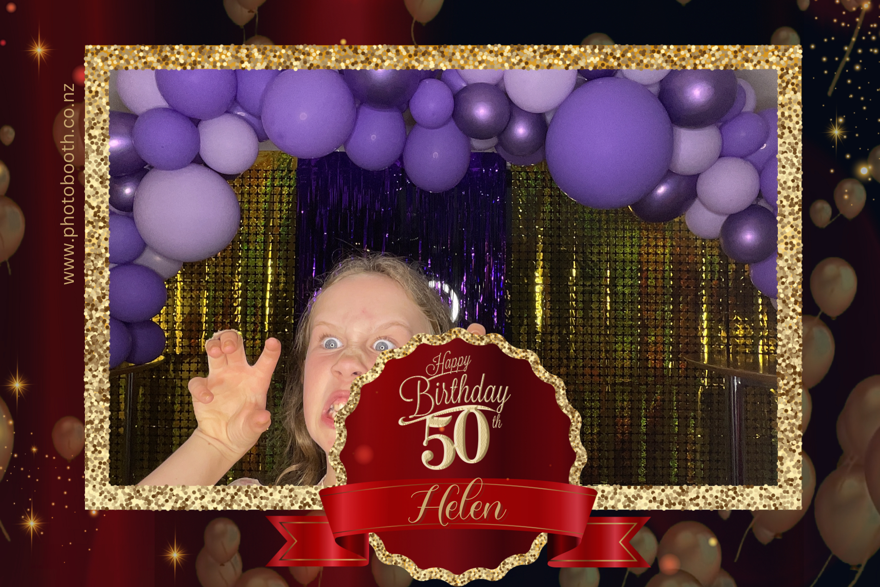 Helen's 50th | View more photos from the event at gallery.photobooth.co.nz/u/SelfieCentral/Helens-50th