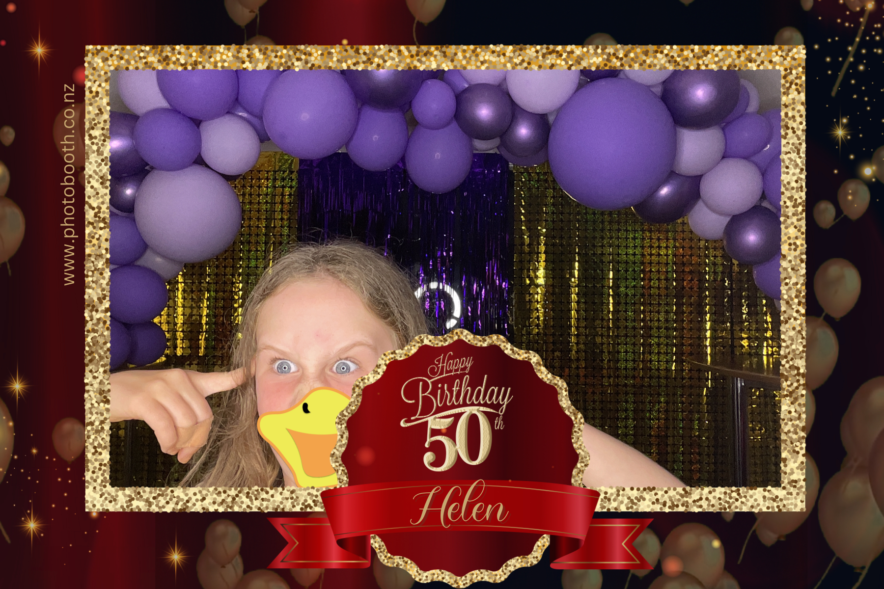 Helen's 50th | View more photos from the event at gallery.photobooth.co.nz/u/SelfieCentral/Helens-50th
