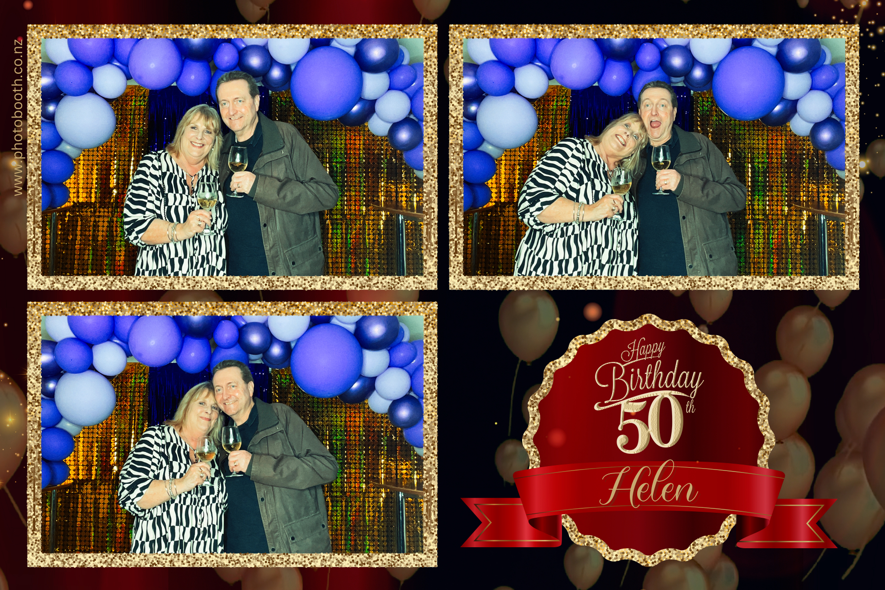 Helen's 50th | View more photos from the event at gallery.photobooth.co.nz/u/SelfieCentral/Helens-50th