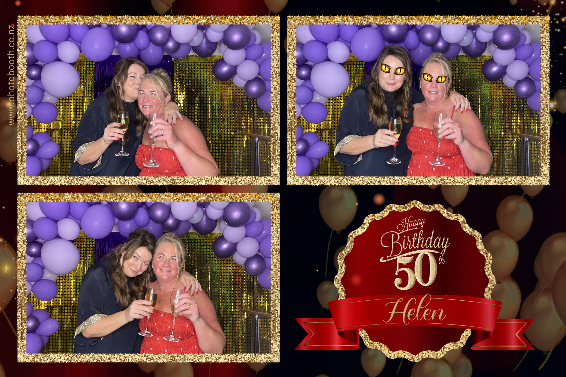 Helen's 50th | View more photos from the event at gallery.photobooth.co.nz/u/SelfieCentral/Helens-50th