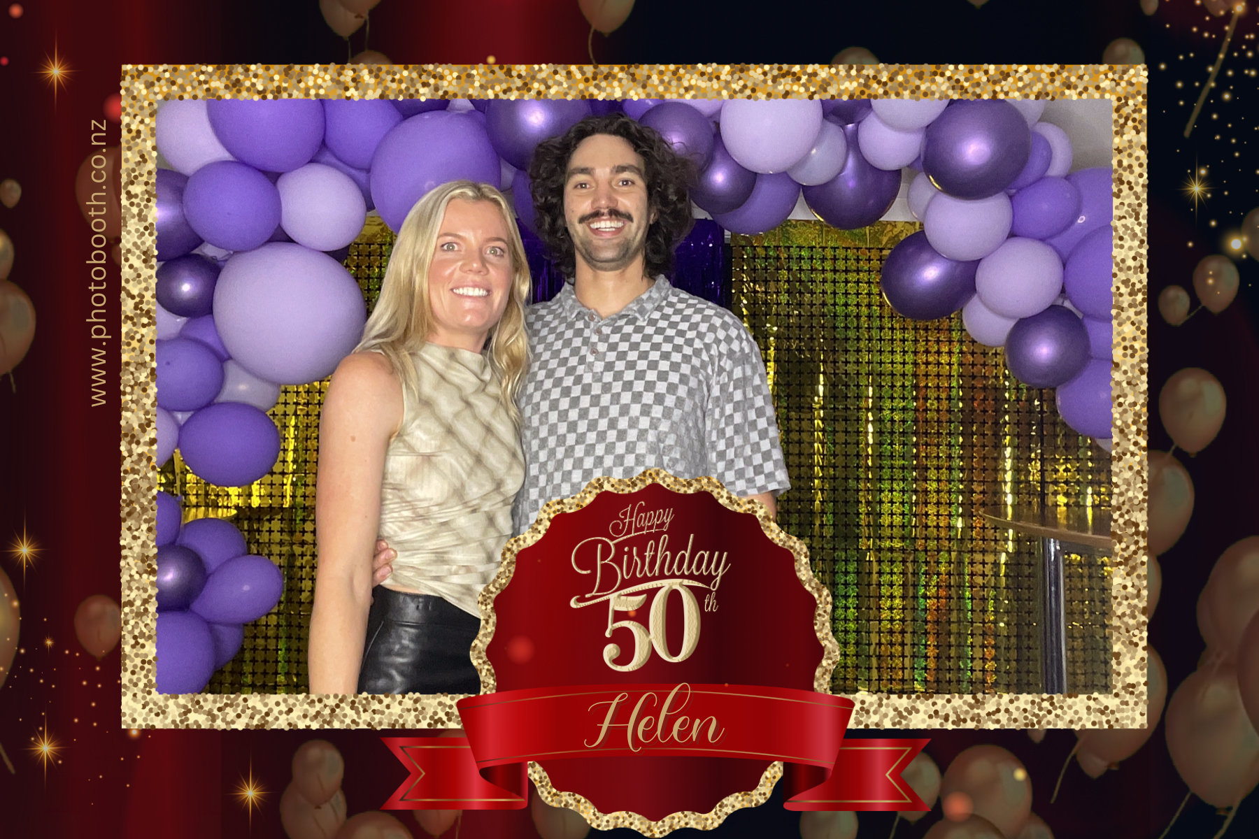 Helen's 50th | View more photos from the event at gallery.photobooth.co.nz/u/SelfieCentral/Helens-50th