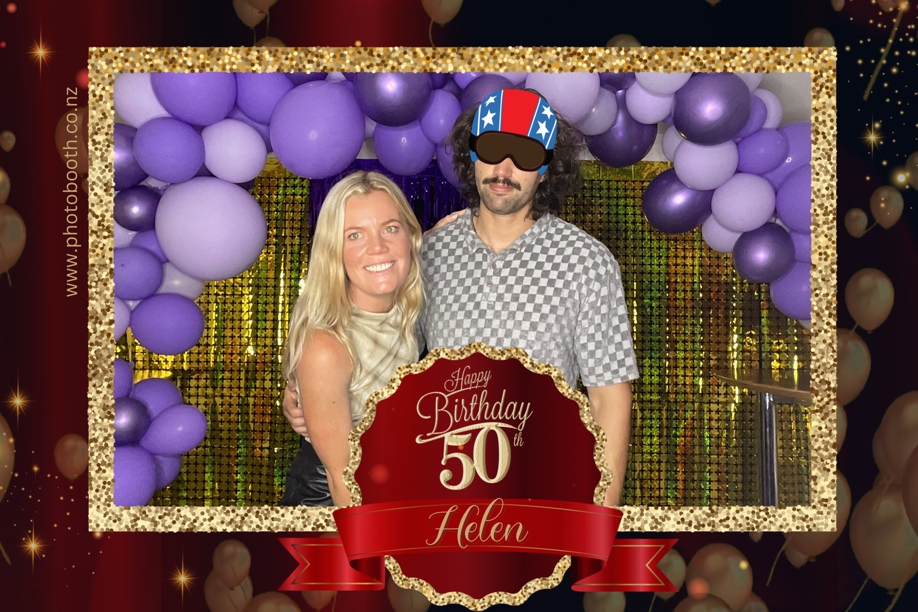 Helen's 50th | View more photos from the event at gallery.photobooth.co.nz/u/SelfieCentral/Helens-50th