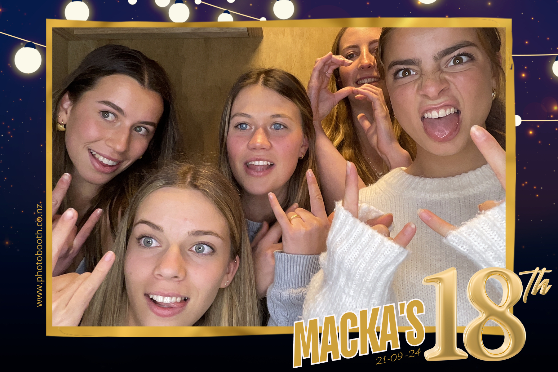 Hugo's 18th | View more photos from the event at gallery.photobooth.co.nz/u/SelfieCentral/Hugos-18th