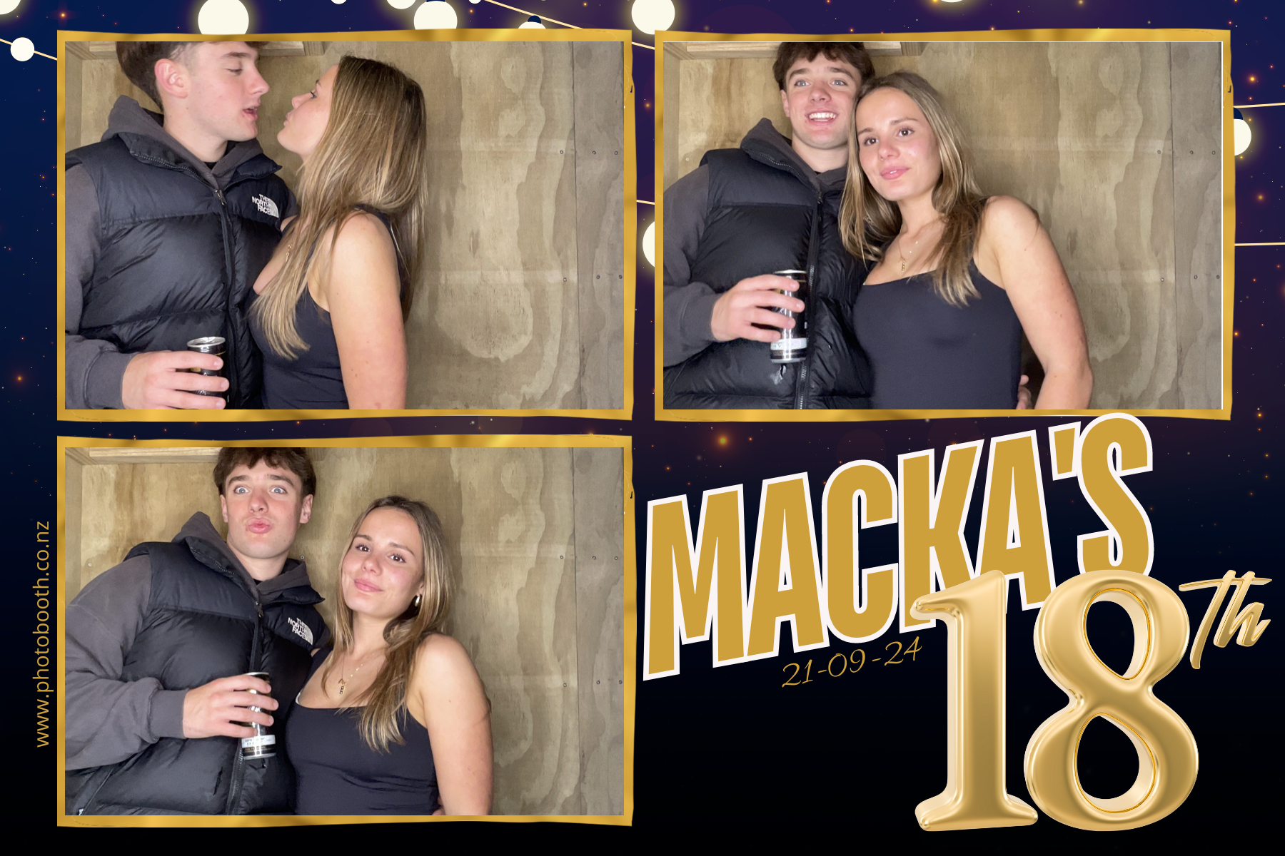 Hugo's 18th | View more photos from the event at gallery.photobooth.co.nz/u/SelfieCentral/Hugos-18th