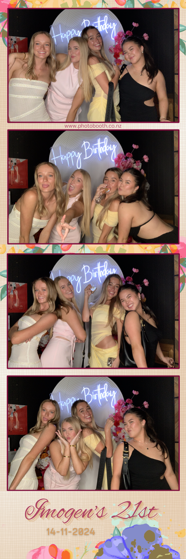 Imogen’s 21st | View more photos from the event at gallery.photobooth.co.nz/u/SelfieCentral/Imogen’s-21st