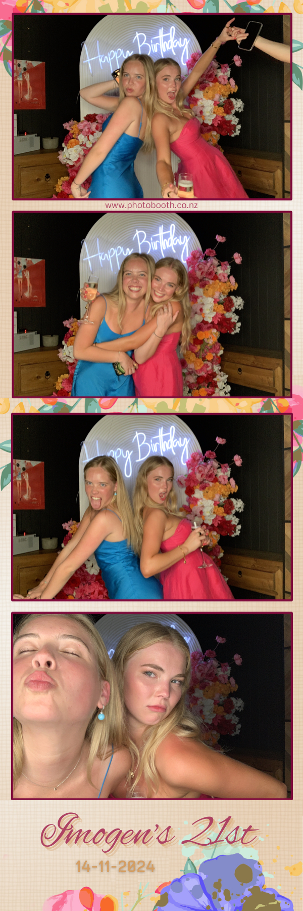 Imogen’s 21st | View more photos from the event at gallery.photobooth.co.nz/u/SelfieCentral/Imogen’s-21st