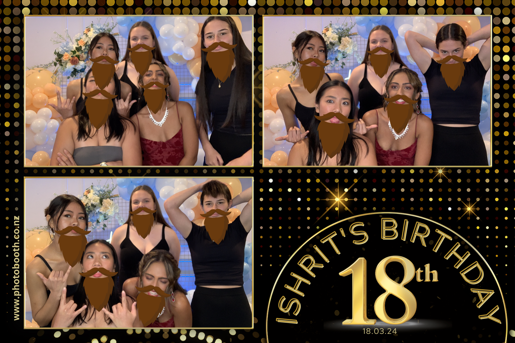 Ishrit's 18th Birthday | View more photos from the event at gallery.photobooth.co.nz/u/SelfieCentral/Ishrits-18th-Birthday