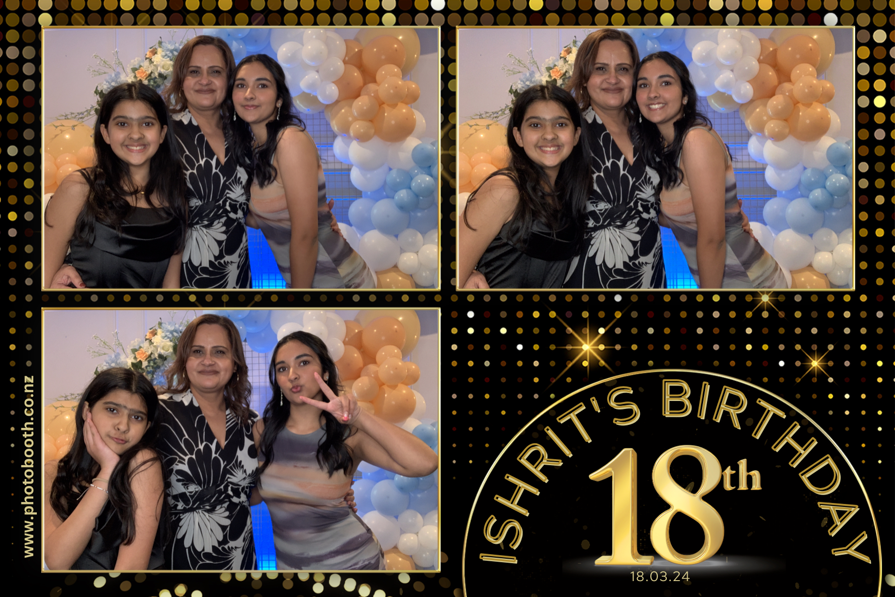 Ishrit's 18th Birthday | View more photos from the event at gallery.photobooth.co.nz/u/SelfieCentral/Ishrits-18th-Birthday