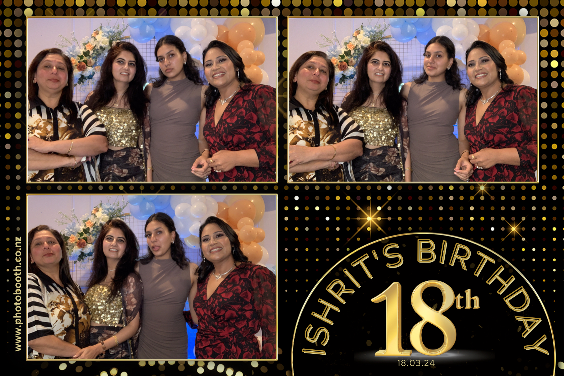 Ishrit's 18th Birthday | View more photos from the event at gallery.photobooth.co.nz/u/SelfieCentral/Ishrits-18th-Birthday
