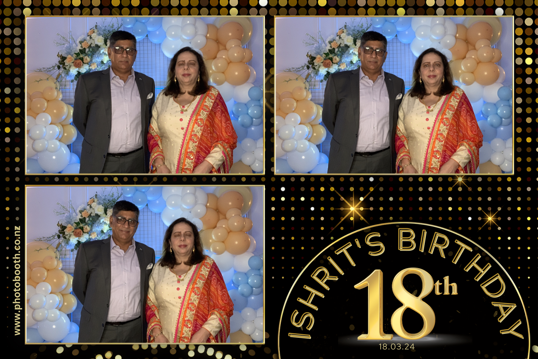 Ishrit's 18th Birthday | View more photos from the event at gallery.photobooth.co.nz/u/SelfieCentral/Ishrits-18th-Birthday