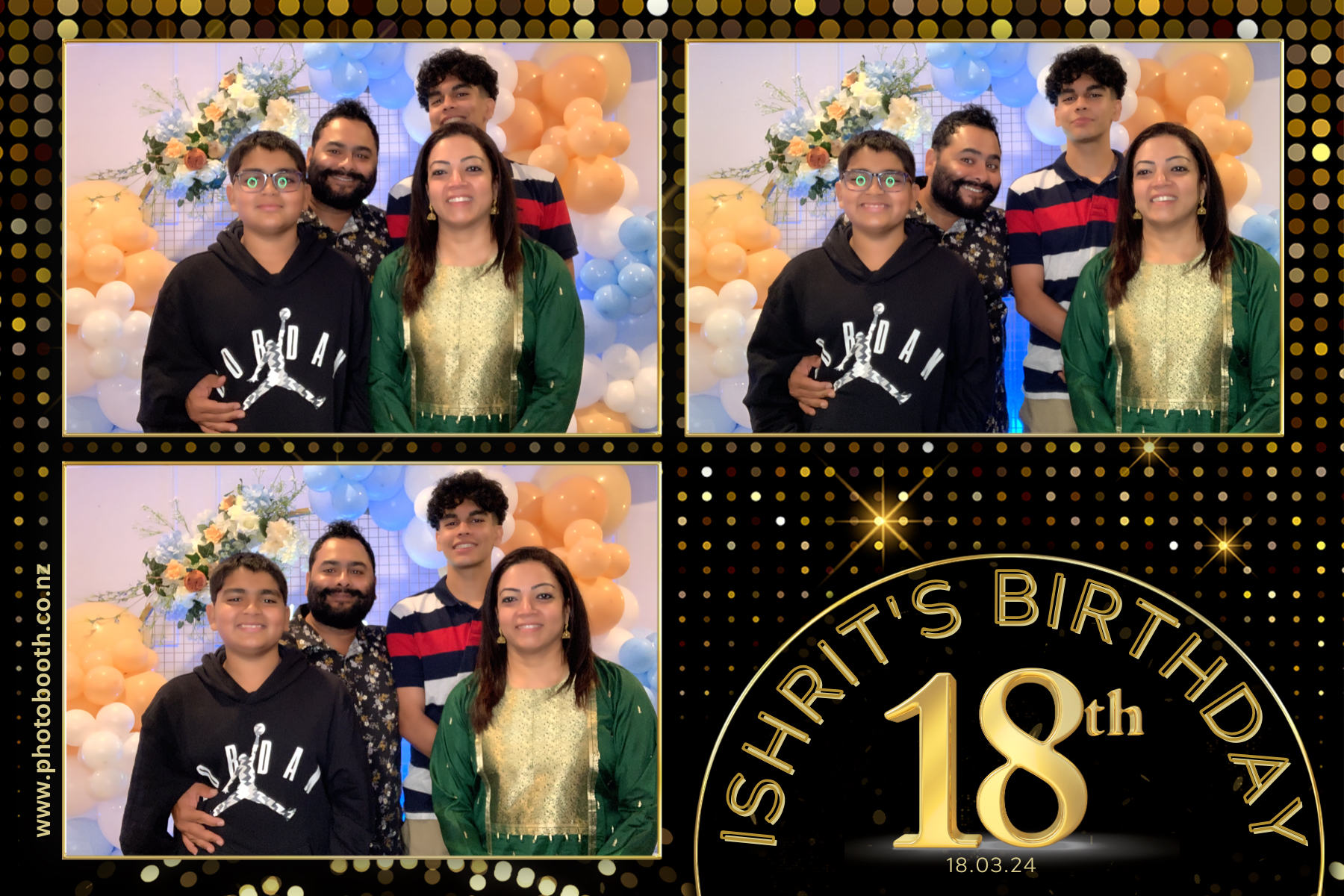Ishrit's 18th Birthday | View more photos from the event at gallery.photobooth.co.nz/u/SelfieCentral/Ishrits-18th-Birthday