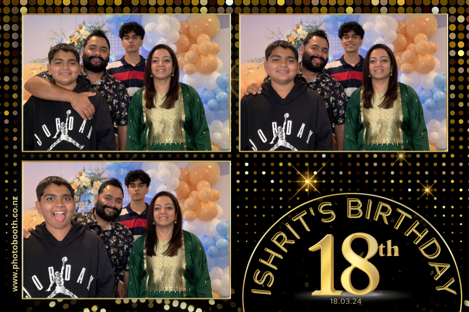 Ishrit's 18th Birthday | View more photos from the event at gallery.photobooth.co.nz/u/SelfieCentral/Ishrits-18th-Birthday