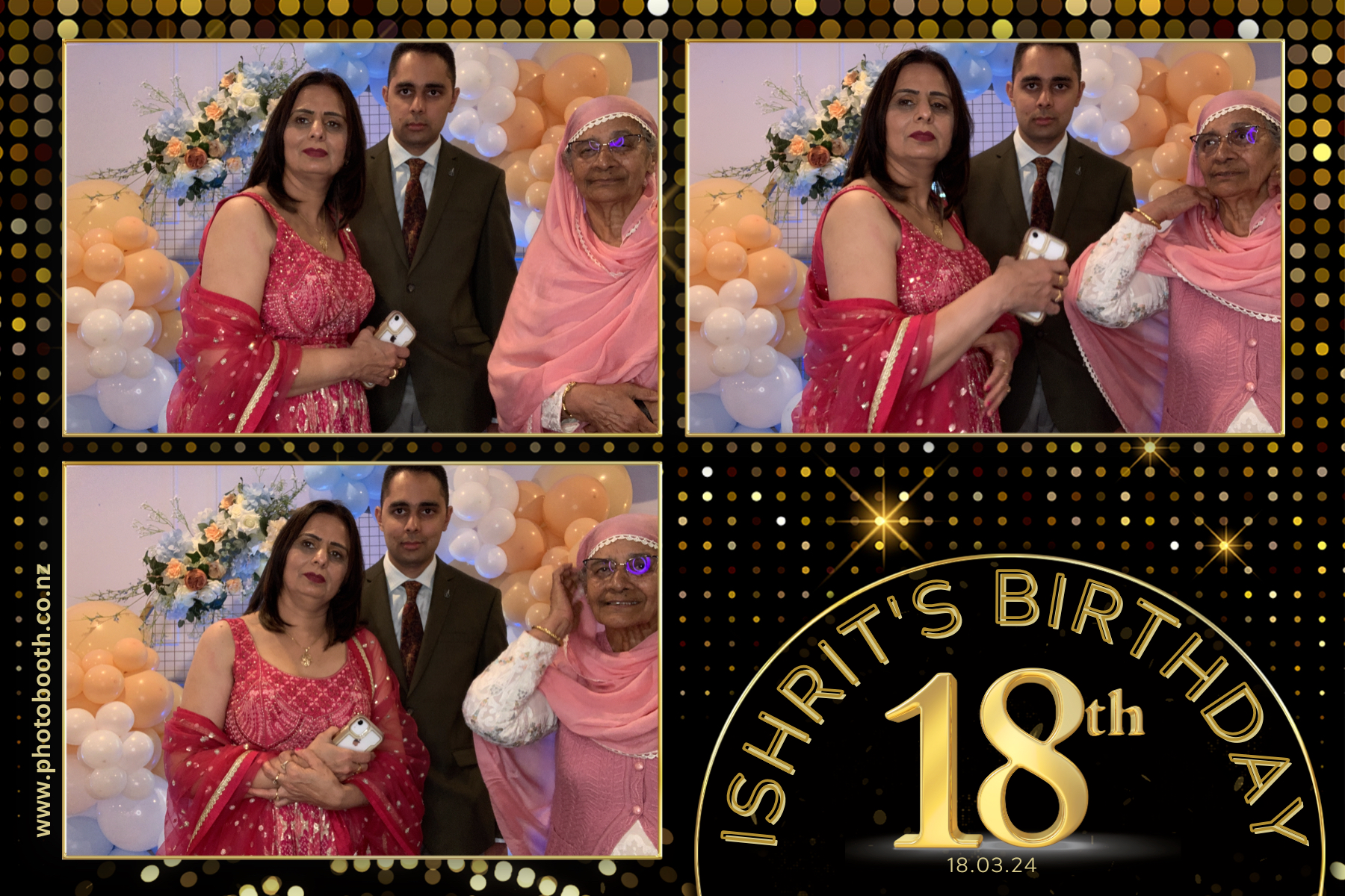 Ishrit's 18th Birthday | View more photos from the event at gallery.photobooth.co.nz/u/SelfieCentral/Ishrits-18th-Birthday
