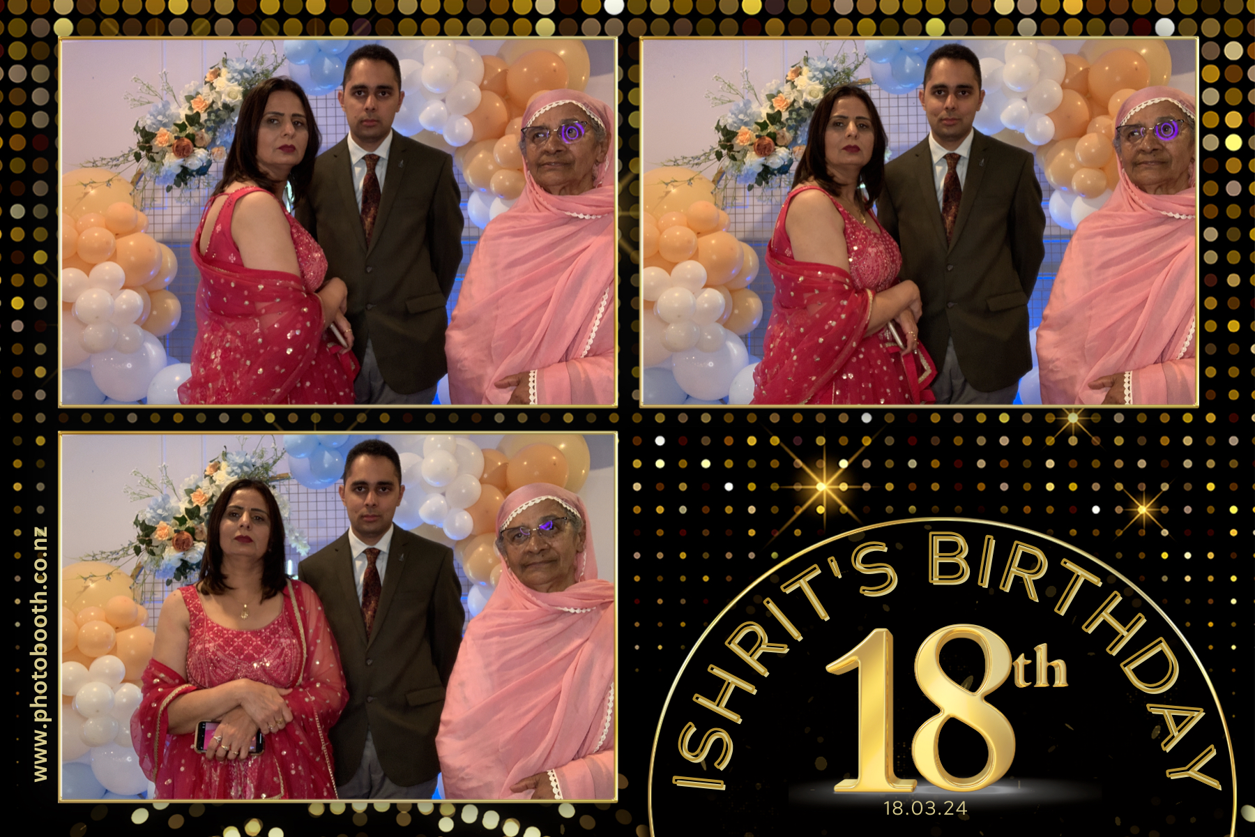 Ishrit's 18th Birthday | View more photos from the event at gallery.photobooth.co.nz/u/SelfieCentral/Ishrits-18th-Birthday