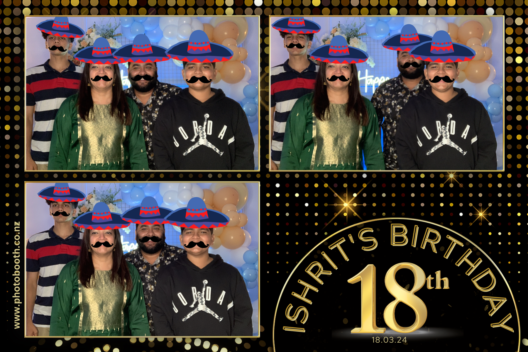 Ishrit's 18th Birthday | View more photos from the event at gallery.photobooth.co.nz/u/SelfieCentral/Ishrits-18th-Birthday