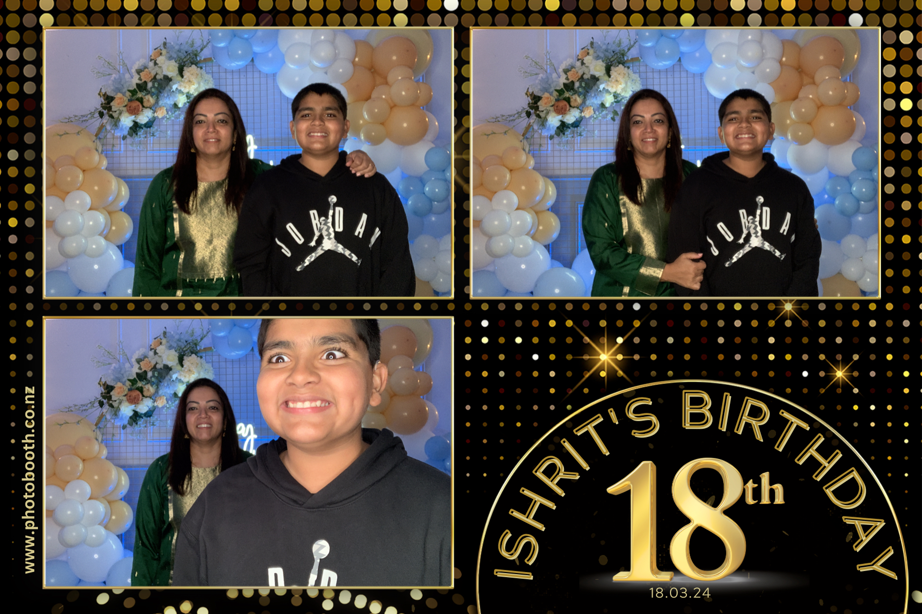 Ishrit's 18th Birthday | View more photos from the event at gallery.photobooth.co.nz/u/SelfieCentral/Ishrits-18th-Birthday