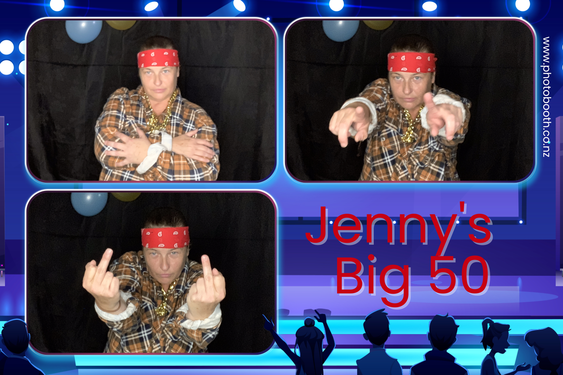 Jenny's BIG 50th | View more photos from the event at gallery.photobooth.co.nz/u/SelfieCentral/Jennys-BIG-50th