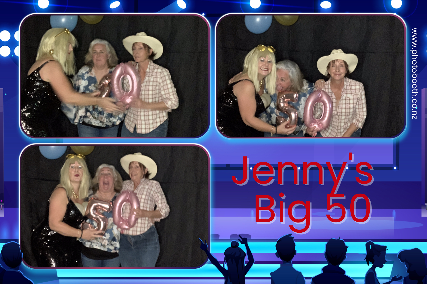 Jenny's BIG 50th | View more photos from the event at gallery.photobooth.co.nz/u/SelfieCentral/Jennys-BIG-50th
