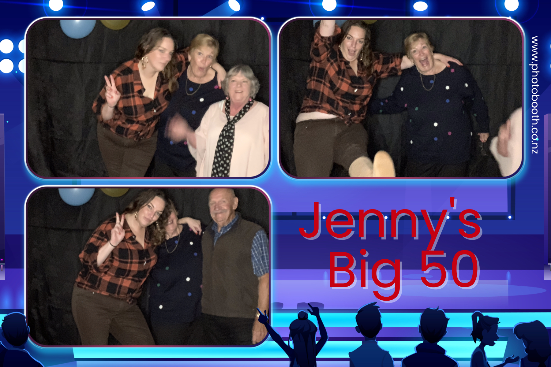 Jenny's BIG 50th | View more photos from the event at gallery.photobooth.co.nz/u/SelfieCentral/Jennys-BIG-50th