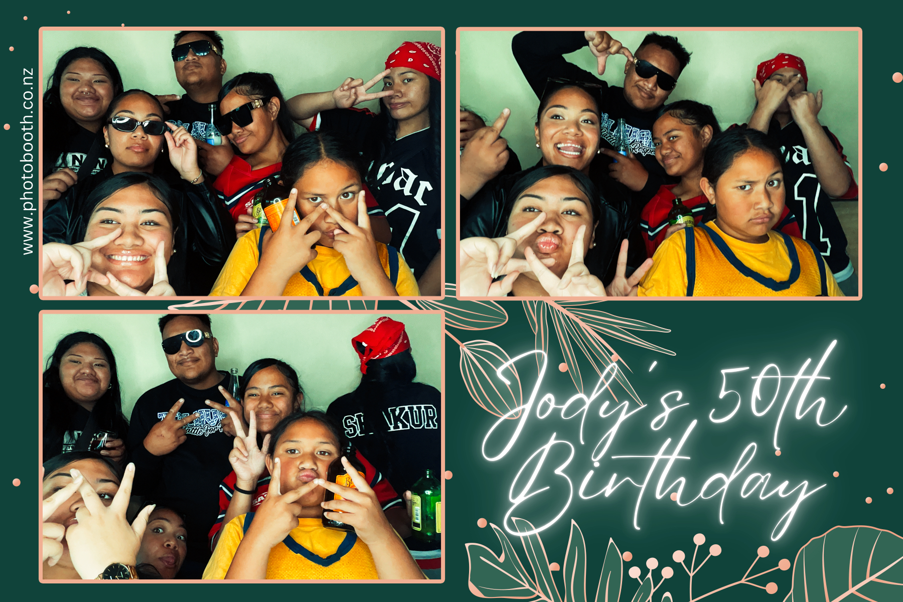 Jody's 50th | View more photos from the event at gallery.photobooth.co.nz/u/SelfieCentral/Jodys-50th