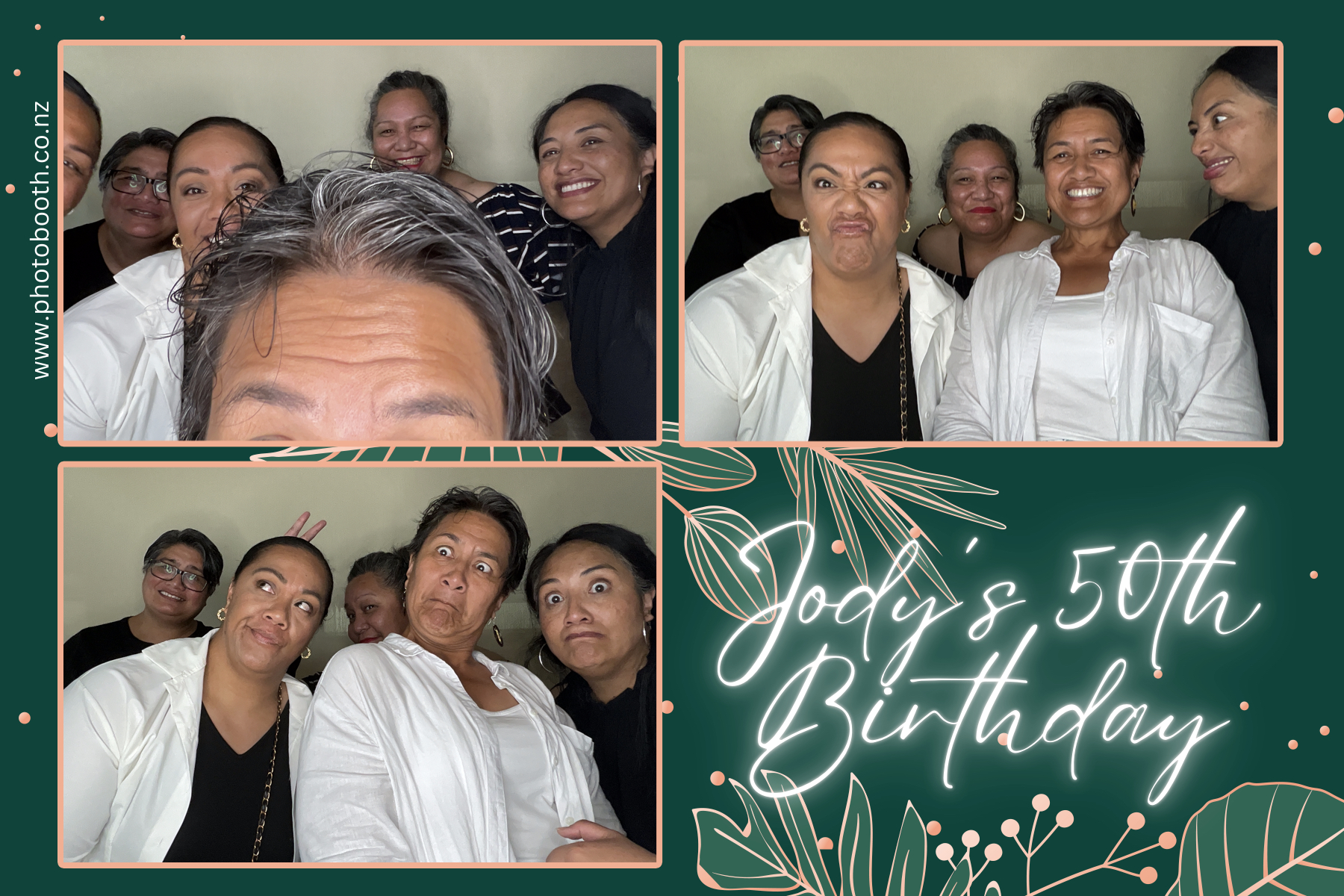 Jody's 50th | View more photos from the event at gallery.photobooth.co.nz/u/SelfieCentral/Jodys-50th