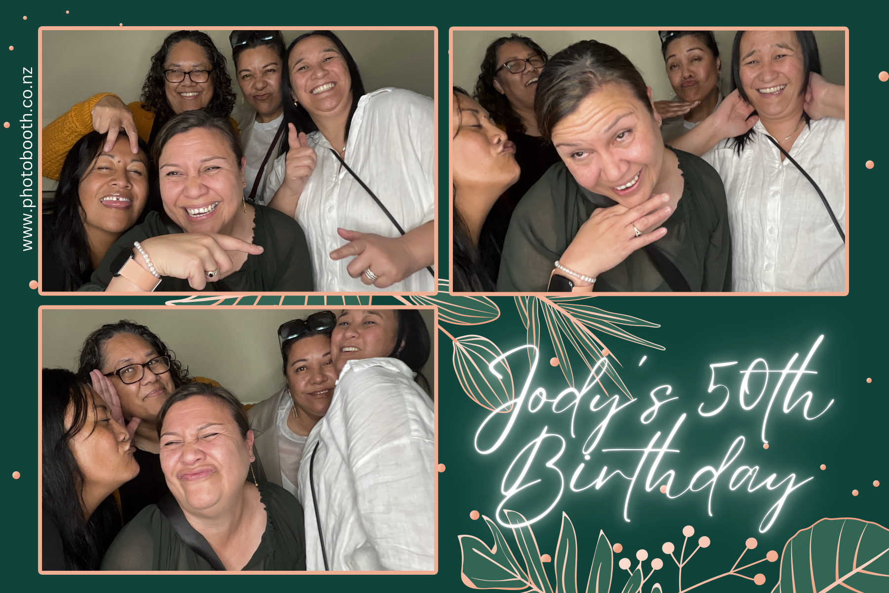 Jody's 50th | View more photos from the event at gallery.photobooth.co.nz/u/SelfieCentral/Jodys-50th
