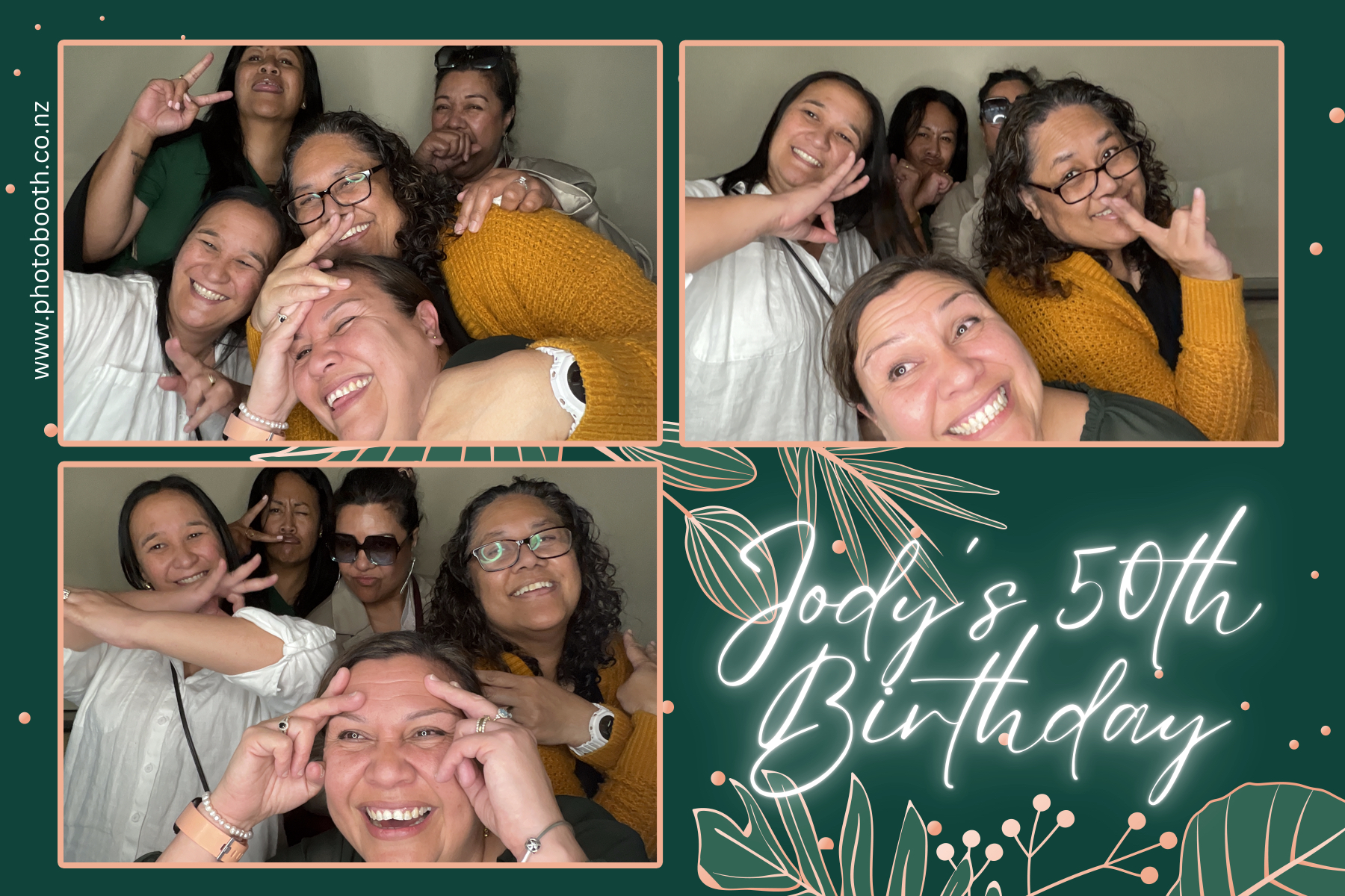 Jody's 50th | View more photos from the event at gallery.photobooth.co.nz/u/SelfieCentral/Jodys-50th